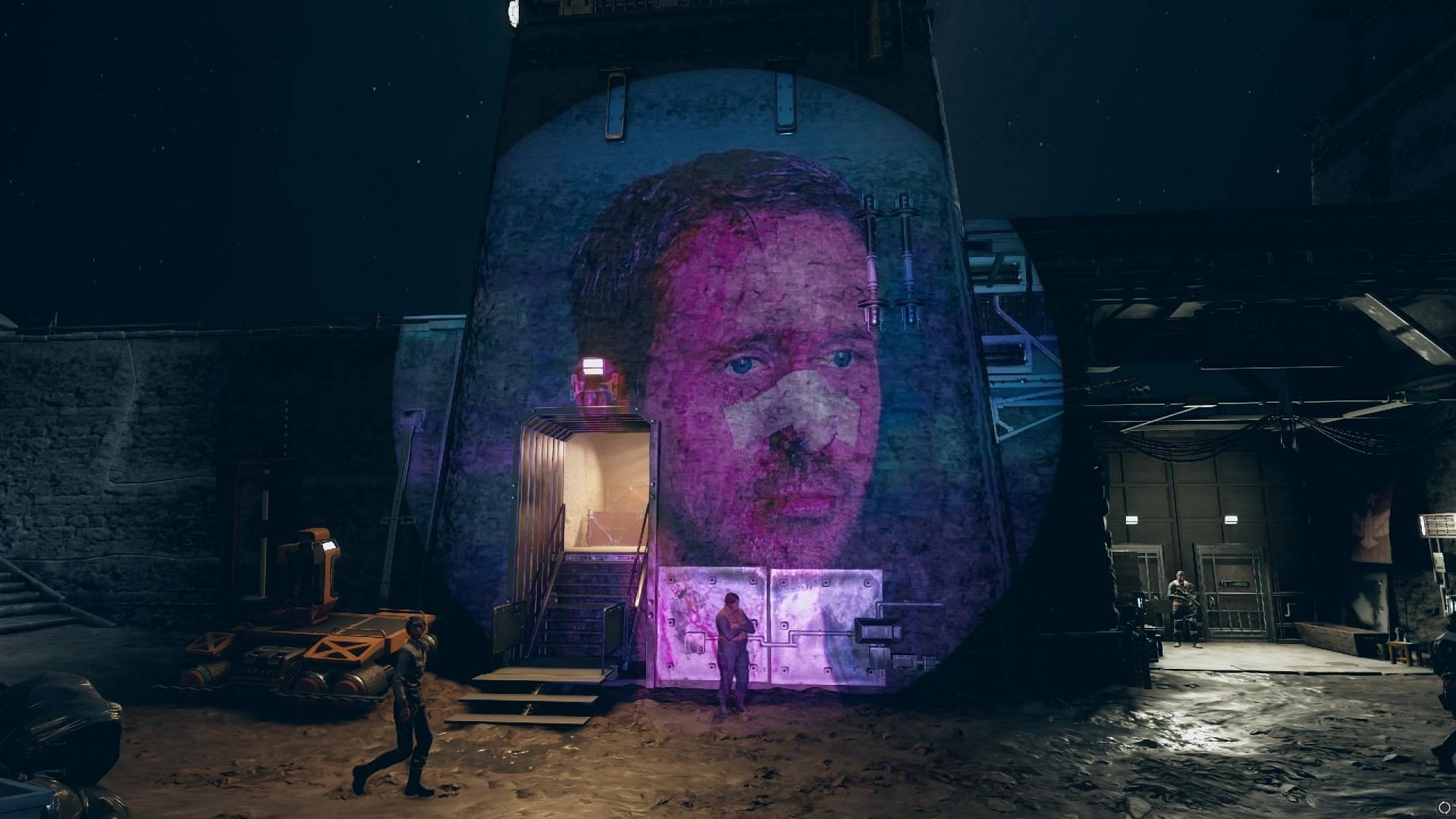 Ryan Gosling flashlight mod (Image via NexusMods)